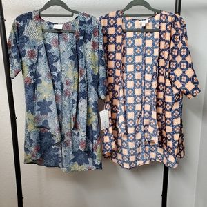 NWT lularoe Bianka kimono cover-ups bundle